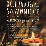 Plakat XXII Zaduszki Szczawnickie